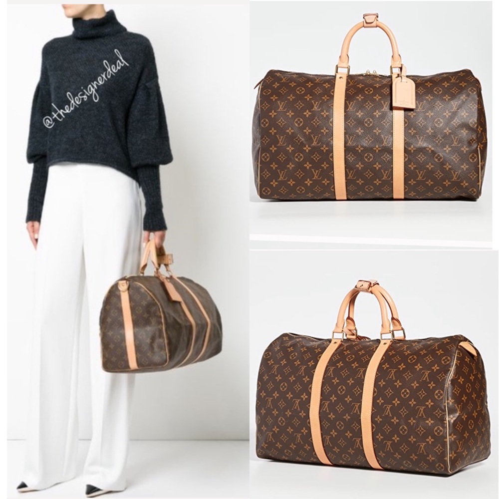 🥰Louis Vuitton Keepall Monogram 50 Duffle